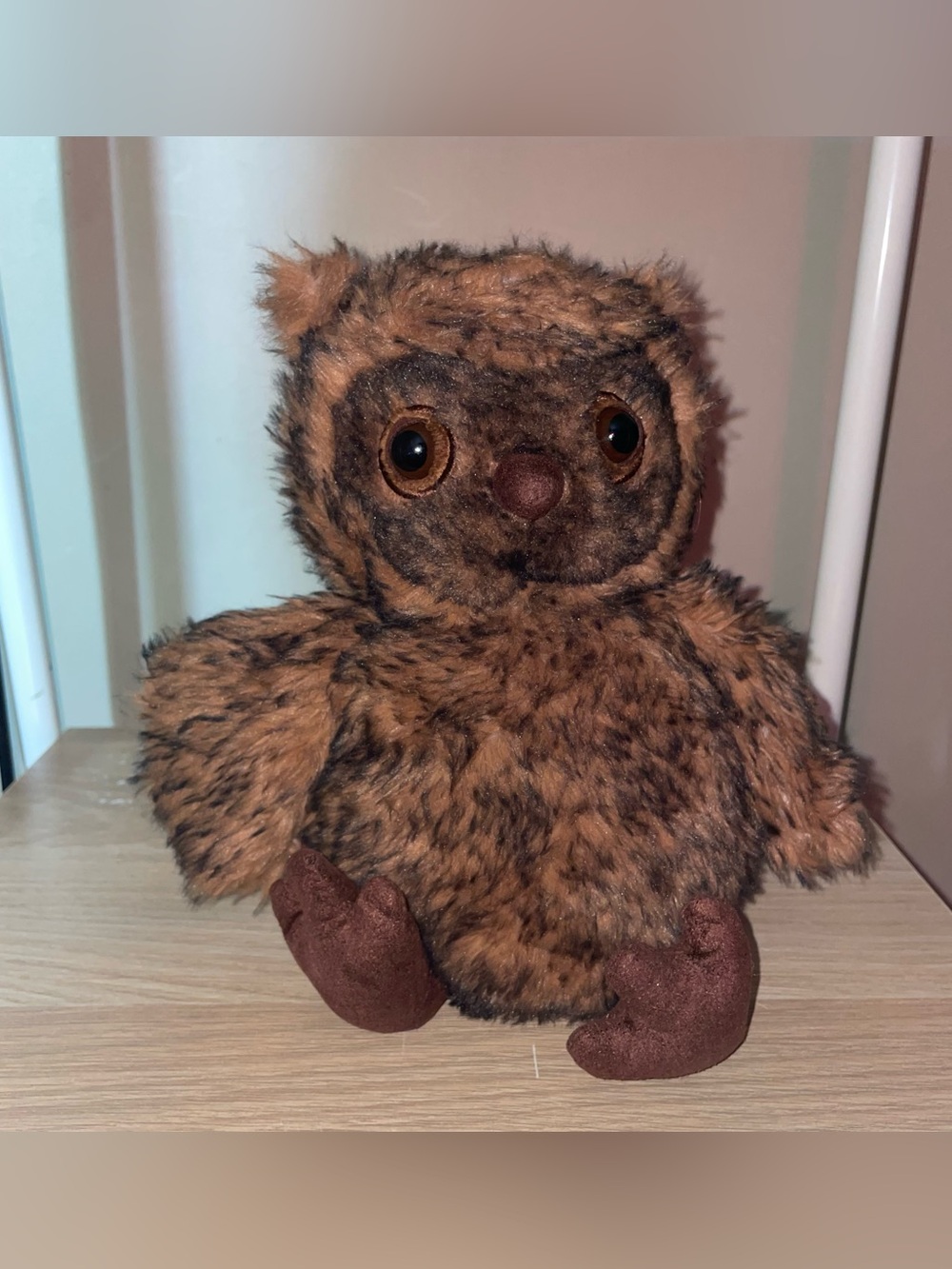 Retired Jellycat Cornelius Owl Soft Plush Brown Woodland Stuffed Animal 9"